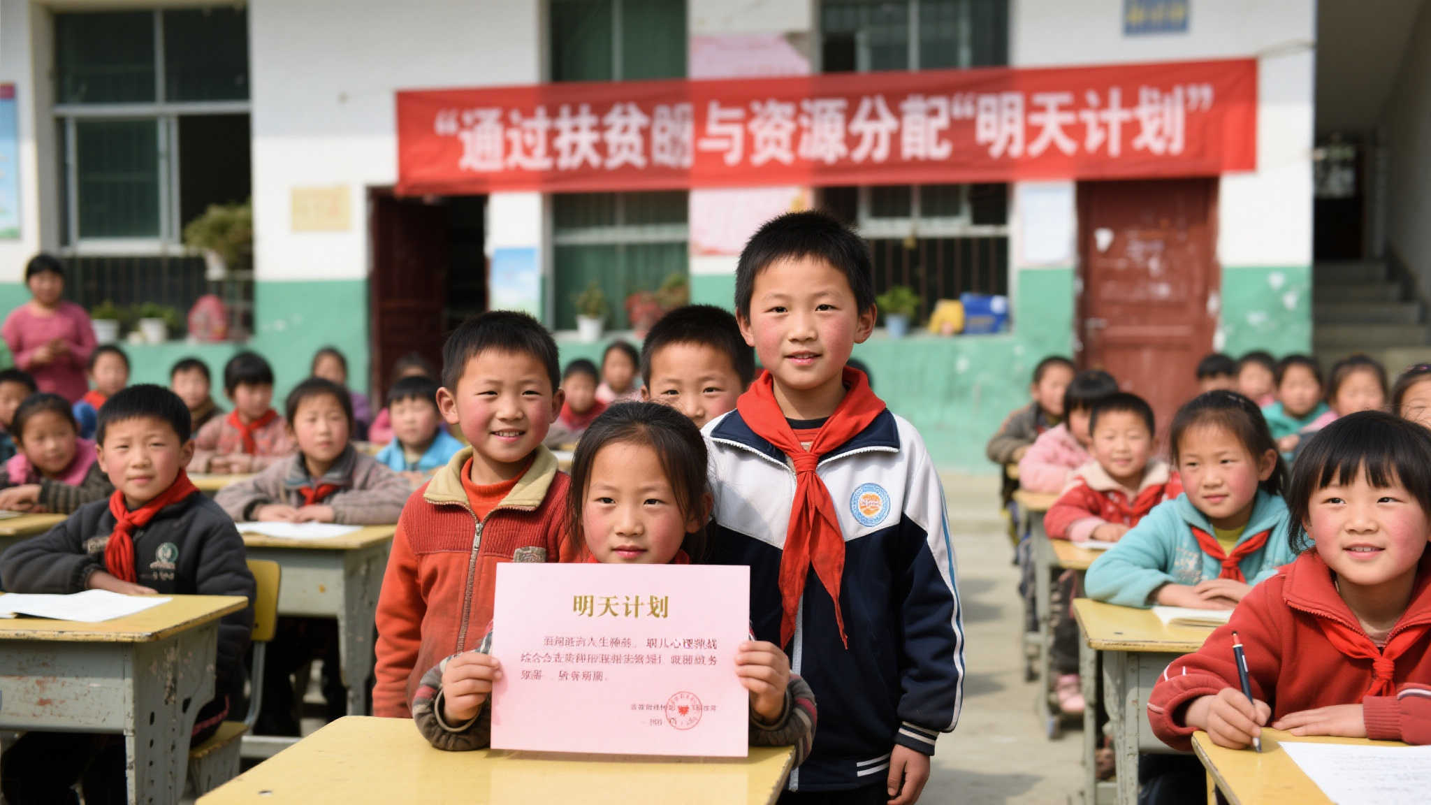 通过精准扶贫与资源分配，“明天计划”有效