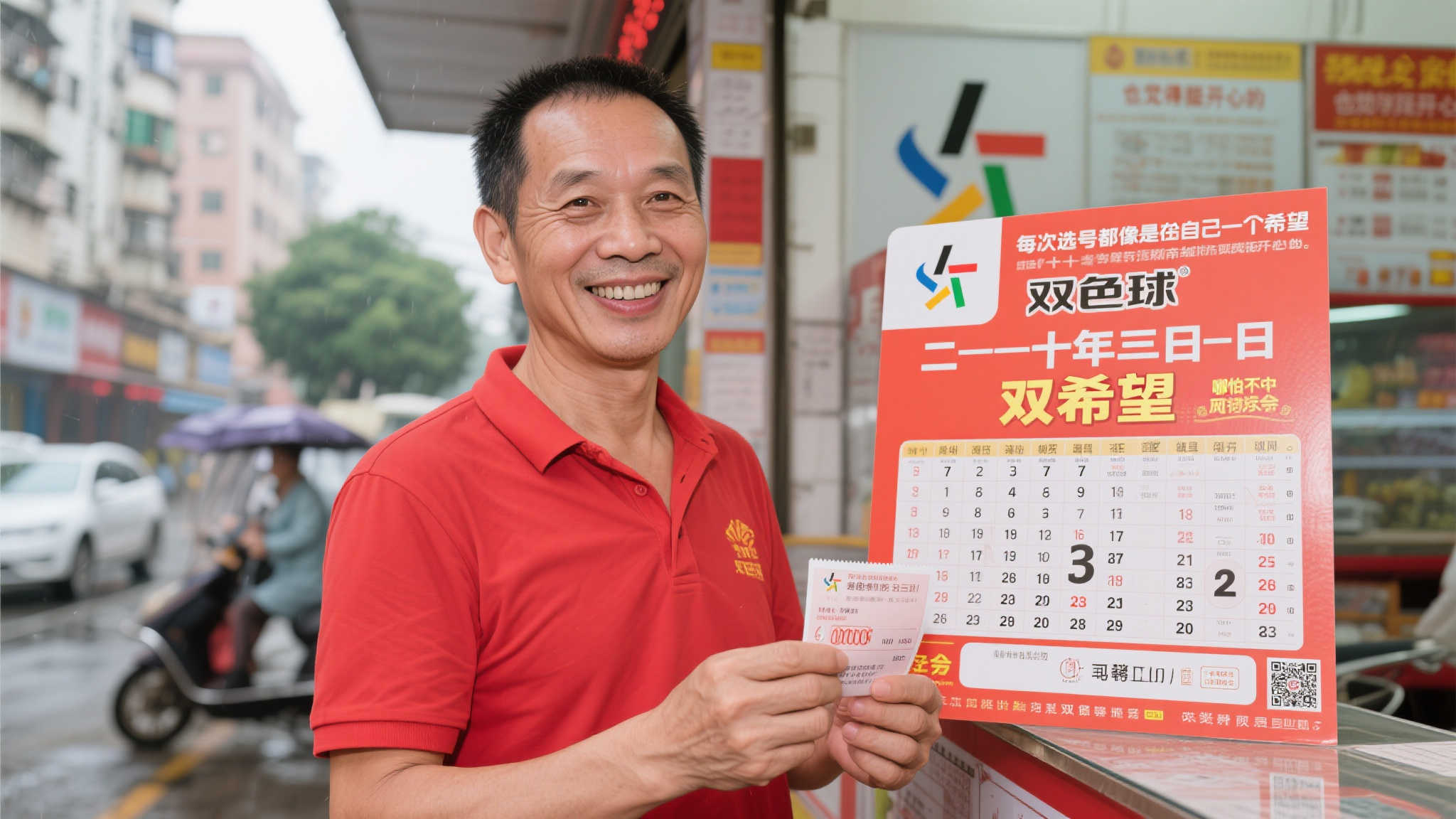 一：十年如一日的购彩之路
这位老彩民来