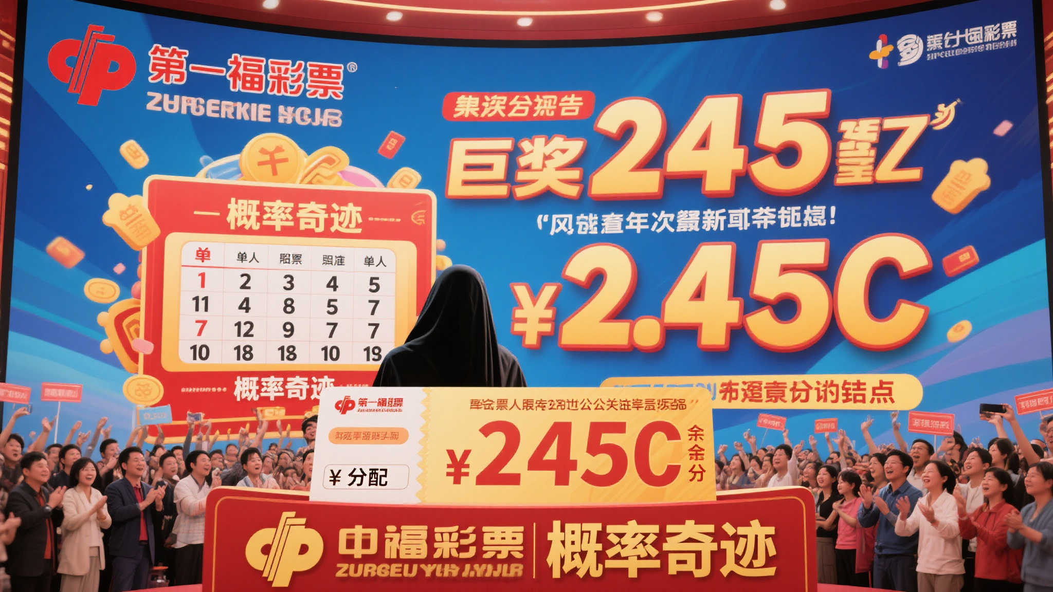 一、福彩245亿巨奖的惊人事实
据相关