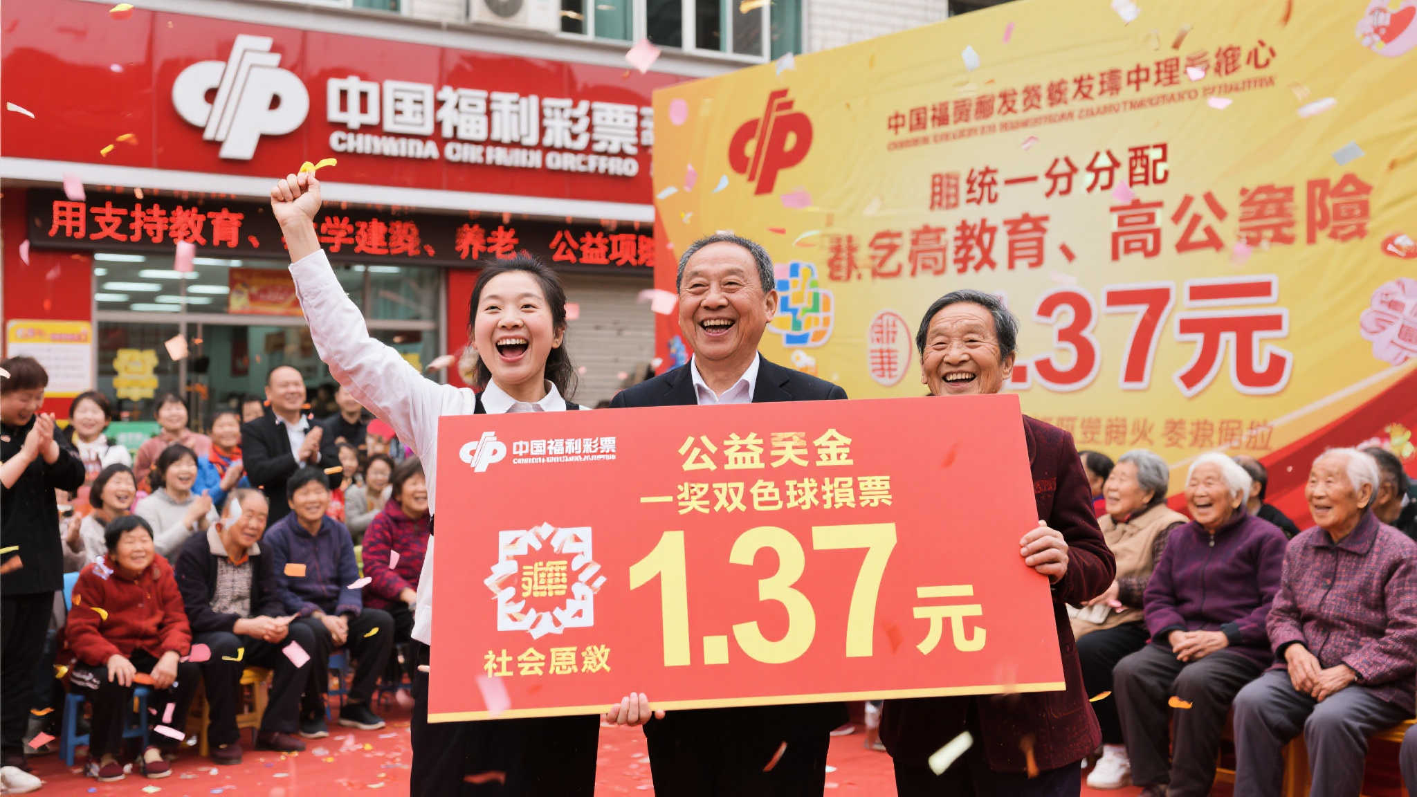 双色球2025-039期：5注一等奖诞生，公益金达1.37亿元
