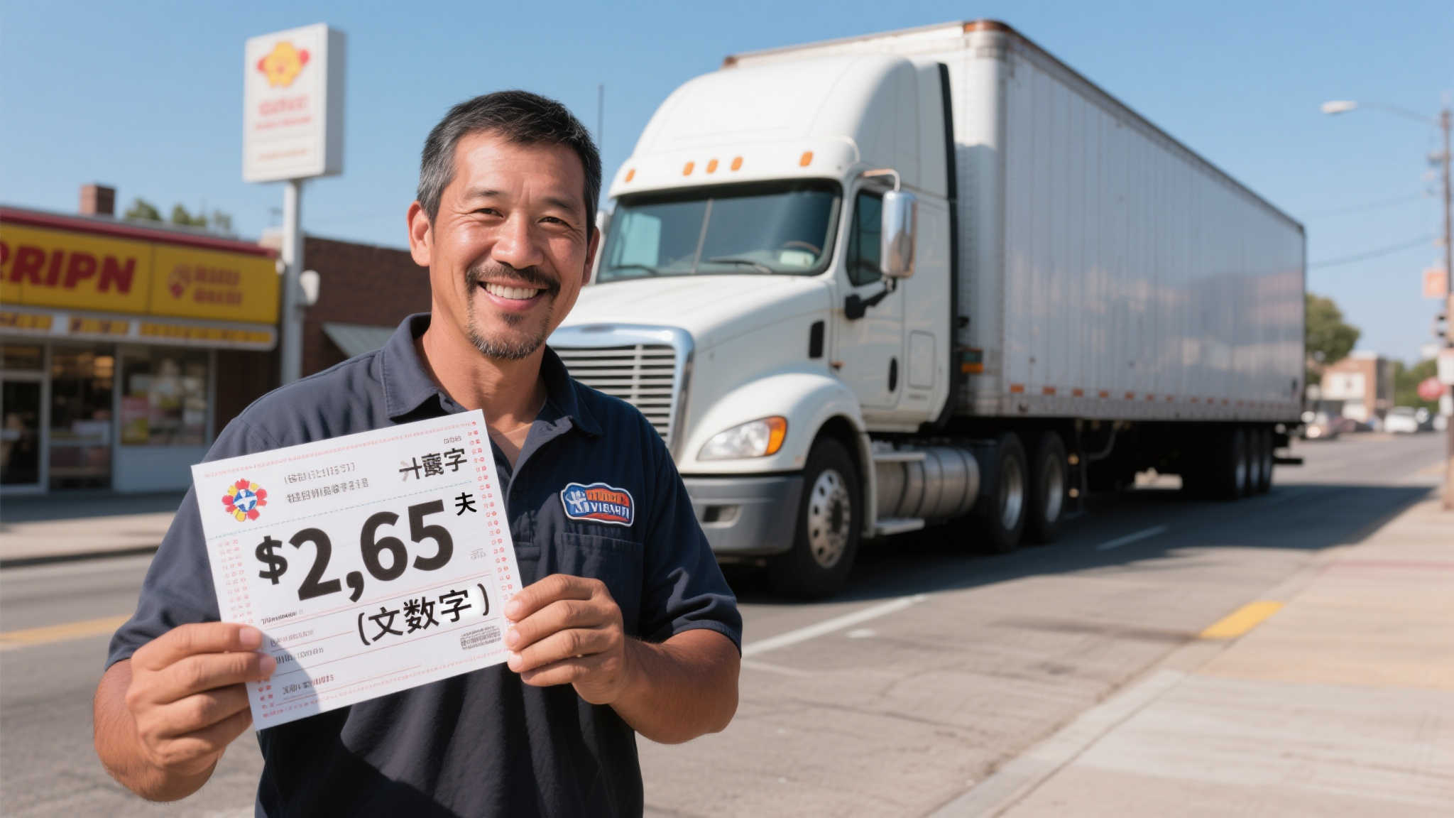 货车司机中奖2.6亿淡定如常 凌晨4点半照常开工