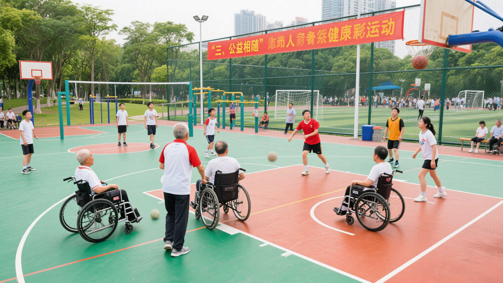 球场传爱,公益同行:体彩公益金助推深圳群众体育繁荣 球场传爱,公益同行:体彩公益金助推深圳群众体育繁荣