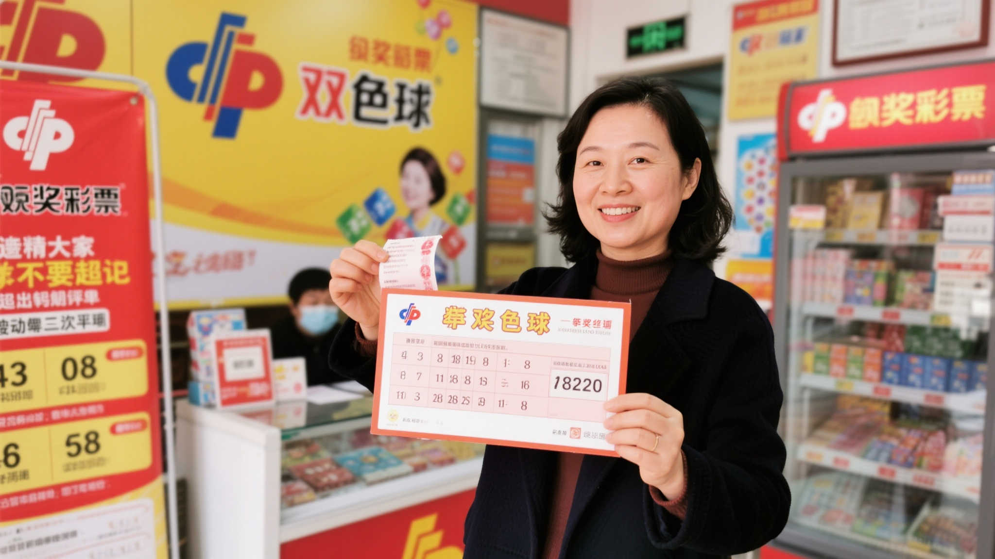 女子坚持守号一年半终获双色球12.8万，激动彻夜难眠