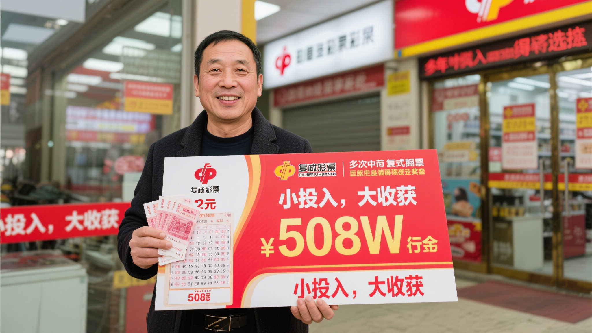 福彩忠实粉丝22元复式投注揽获508万大奖 曾屡次小中奖 多年下来,他曾多次中得小额奖金,虽然金额