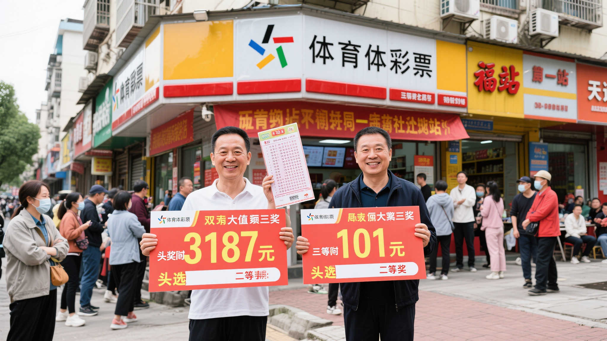 双重大奖降临：同一站点不同命运
这家被