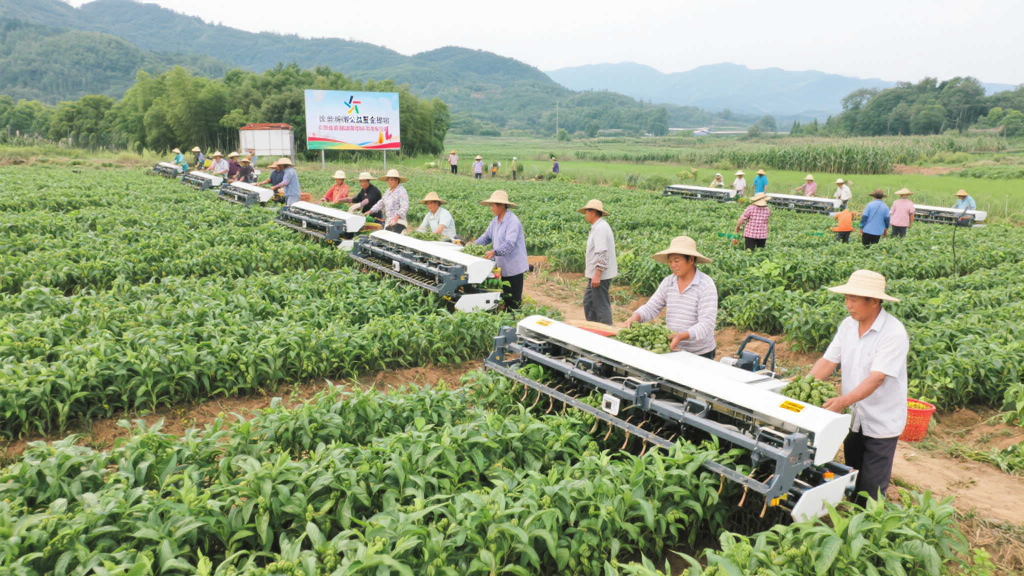 例如，在地方特色农业开发方面，通过使用彩