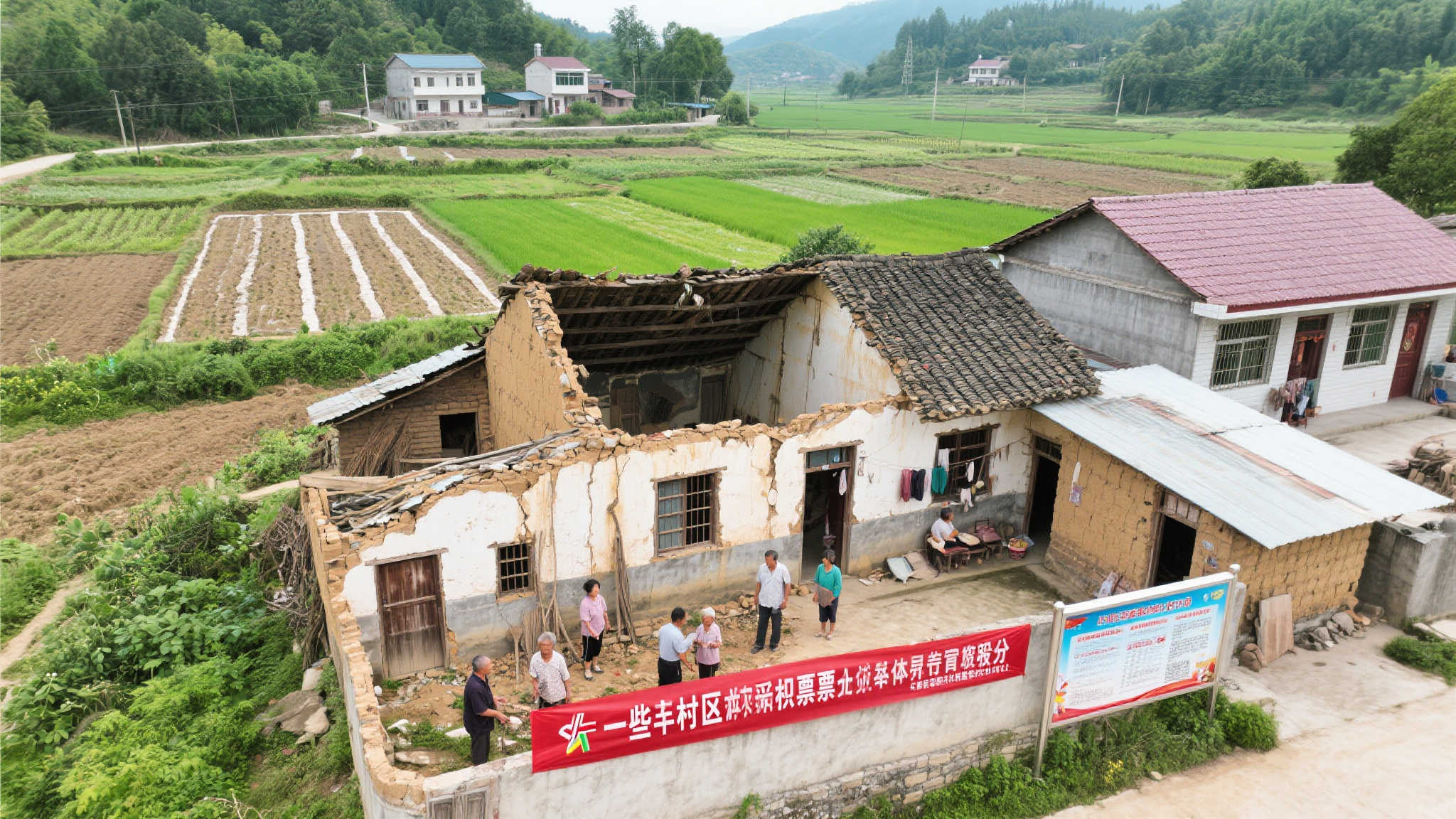 一些地区利用募集到的彩票收入翻修危房，不