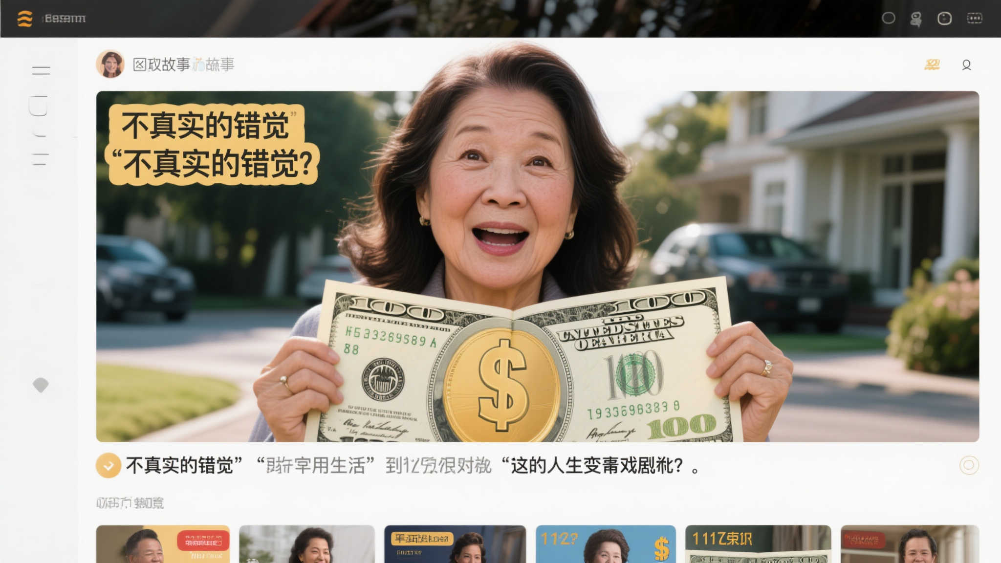 单身女子喜中4.6亿彩票大奖 震惊自扇耳光确认现实