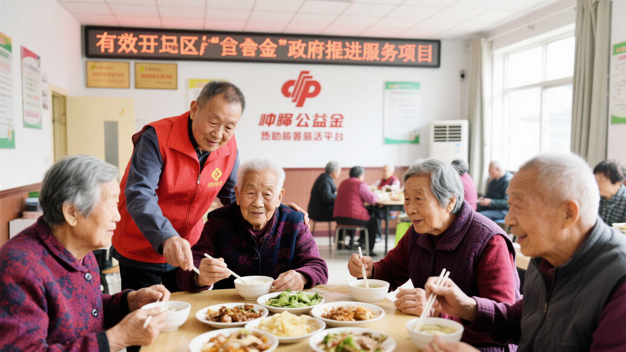 为了有效改善老年人的生活质量，各级政府积