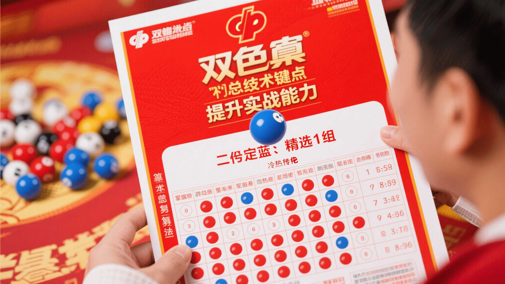 双色球25-054期：精准锁定蓝球，优选1注组合