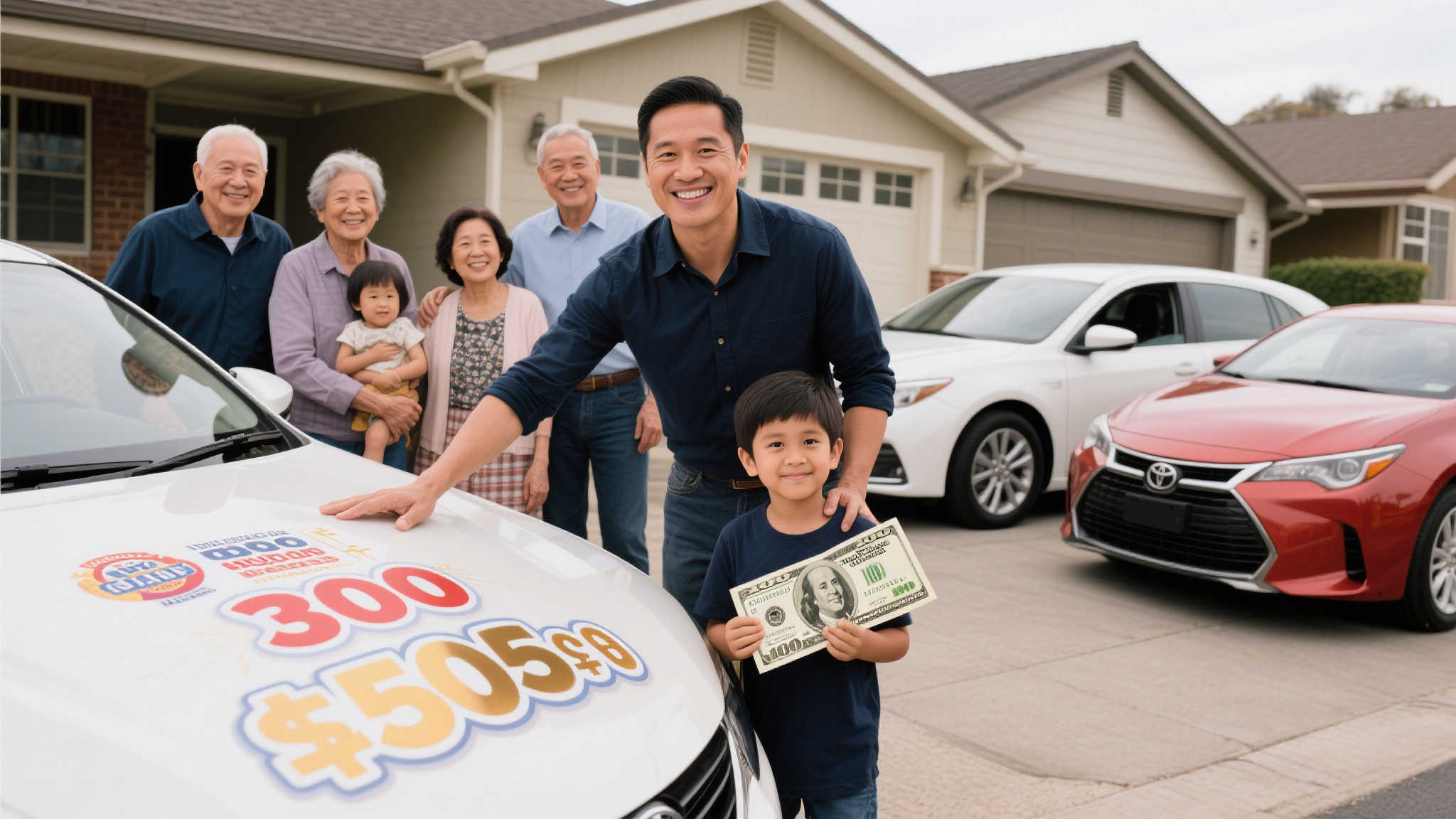 单亲父亲喜中3.7亿彩票巨奖 计划为家人购置房产和车辆 单亲父亲喜中3.7亿彩票巨奖 计划为家人购置房产和车辆