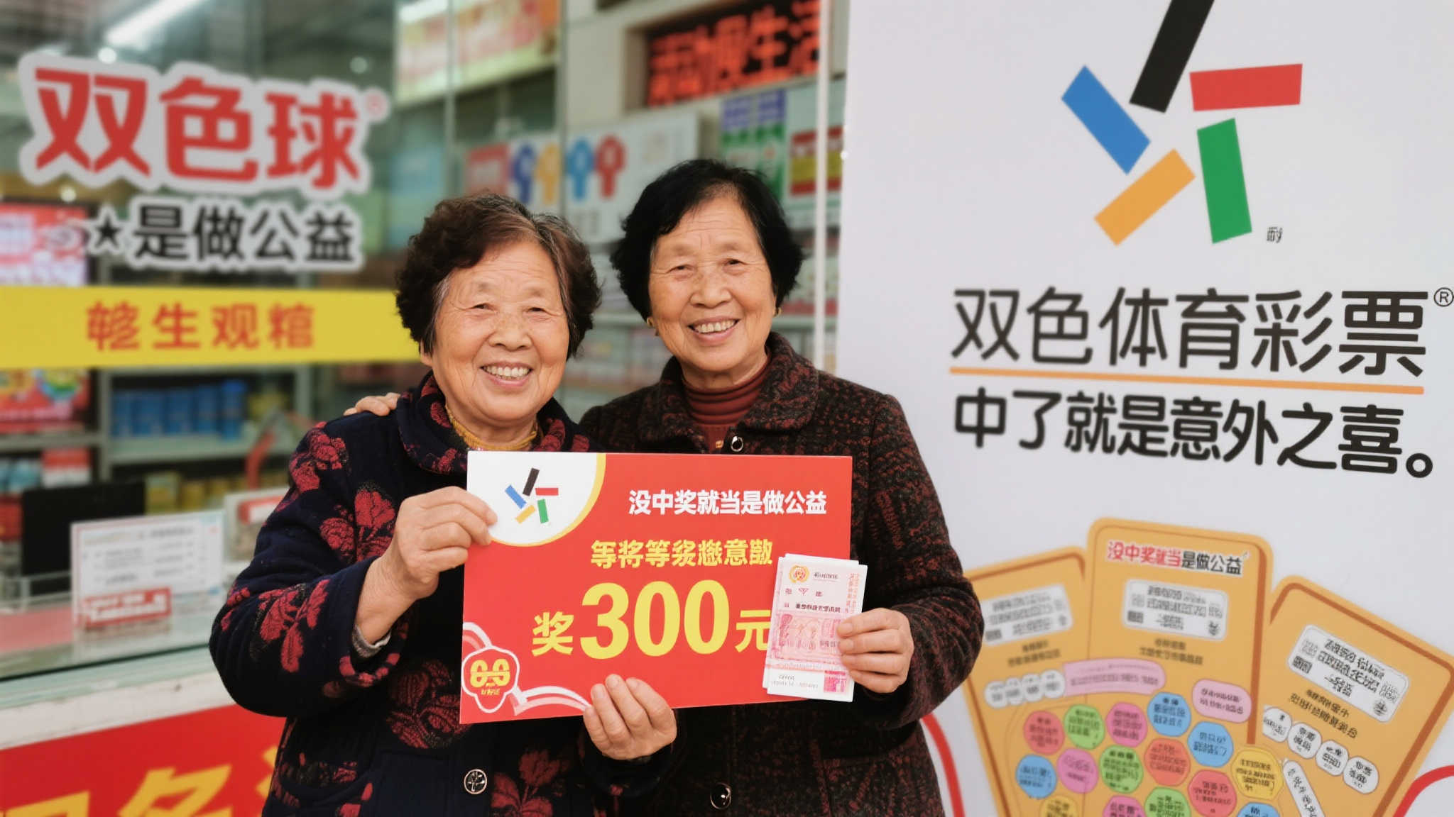 “老阿姨10元机选喜中双色球738万 投资彩票双丰收” 当然,中奖更多是运气的体现,我们不能过于