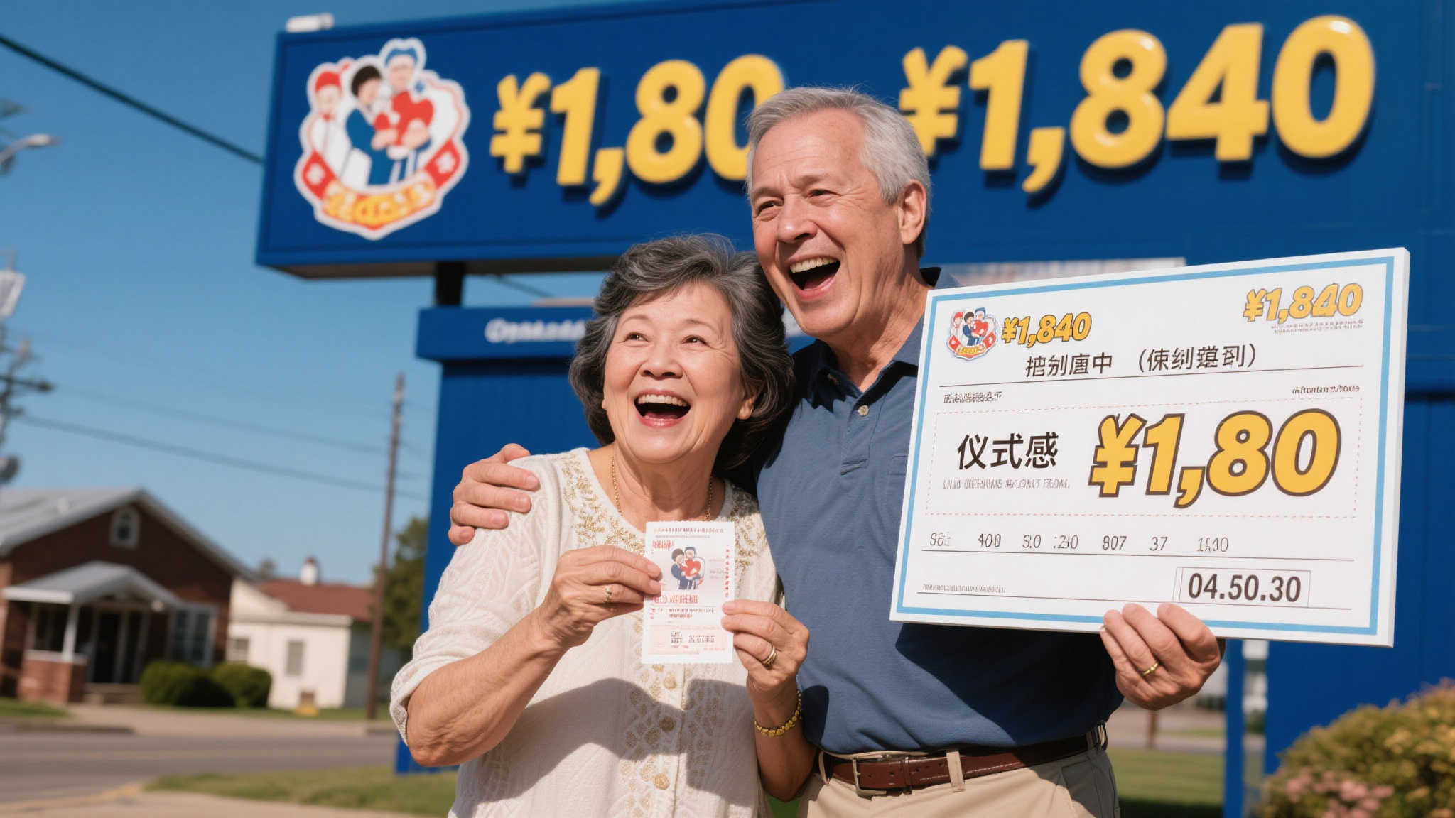 这对夫妇来自一个普通的小城镇，平日里过着