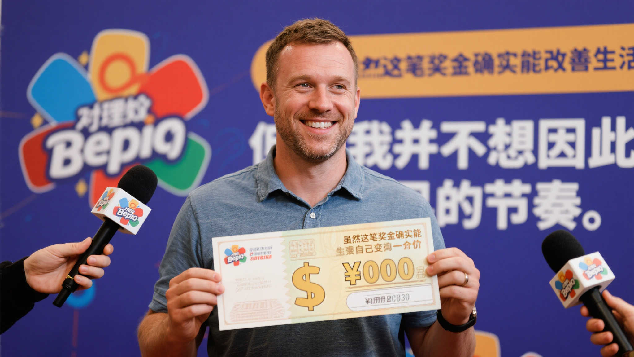 在接受采访时，这位男子表示，自己一直以来