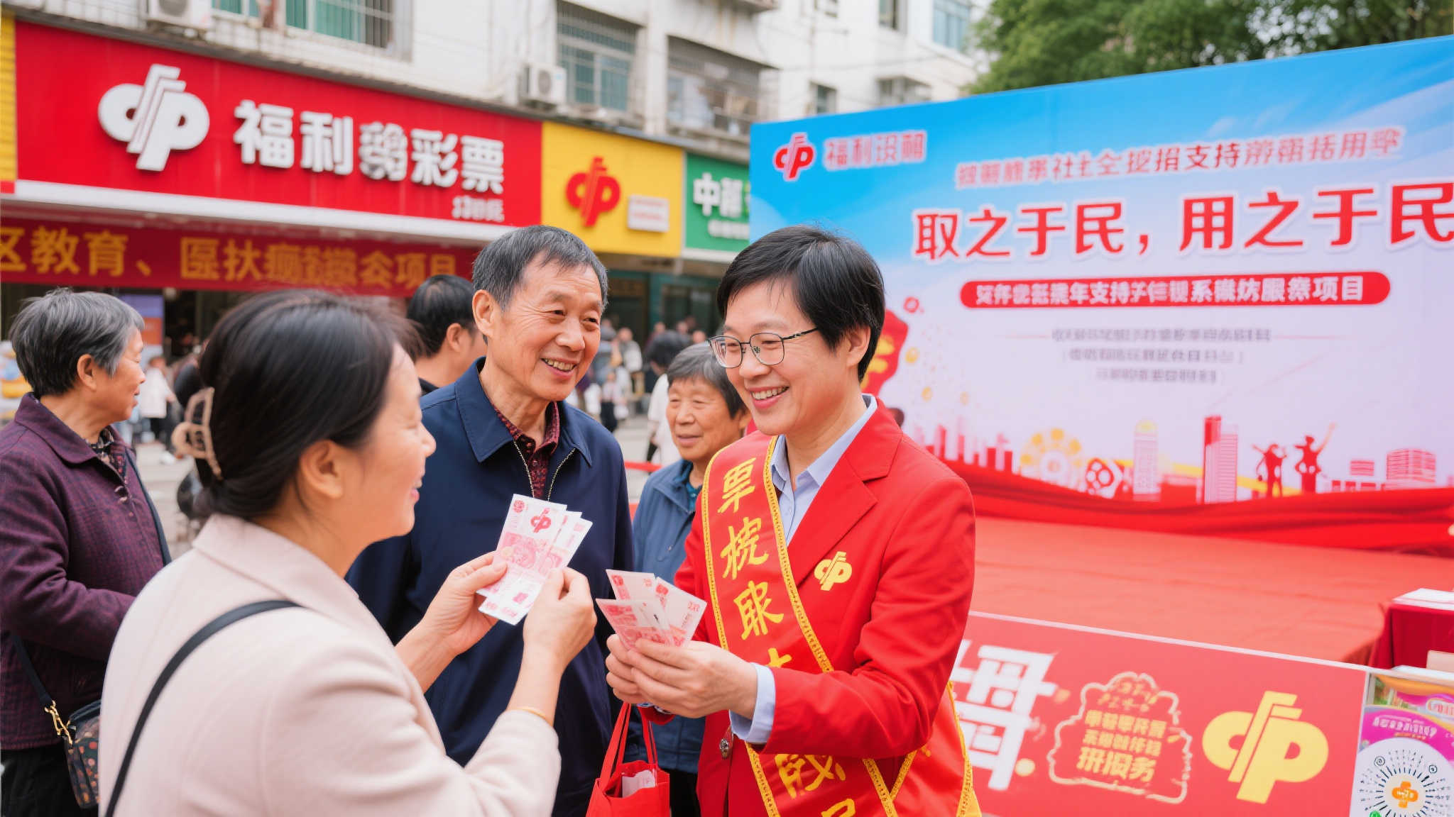 作为一种独特的社会筹资形式，福利彩票始终