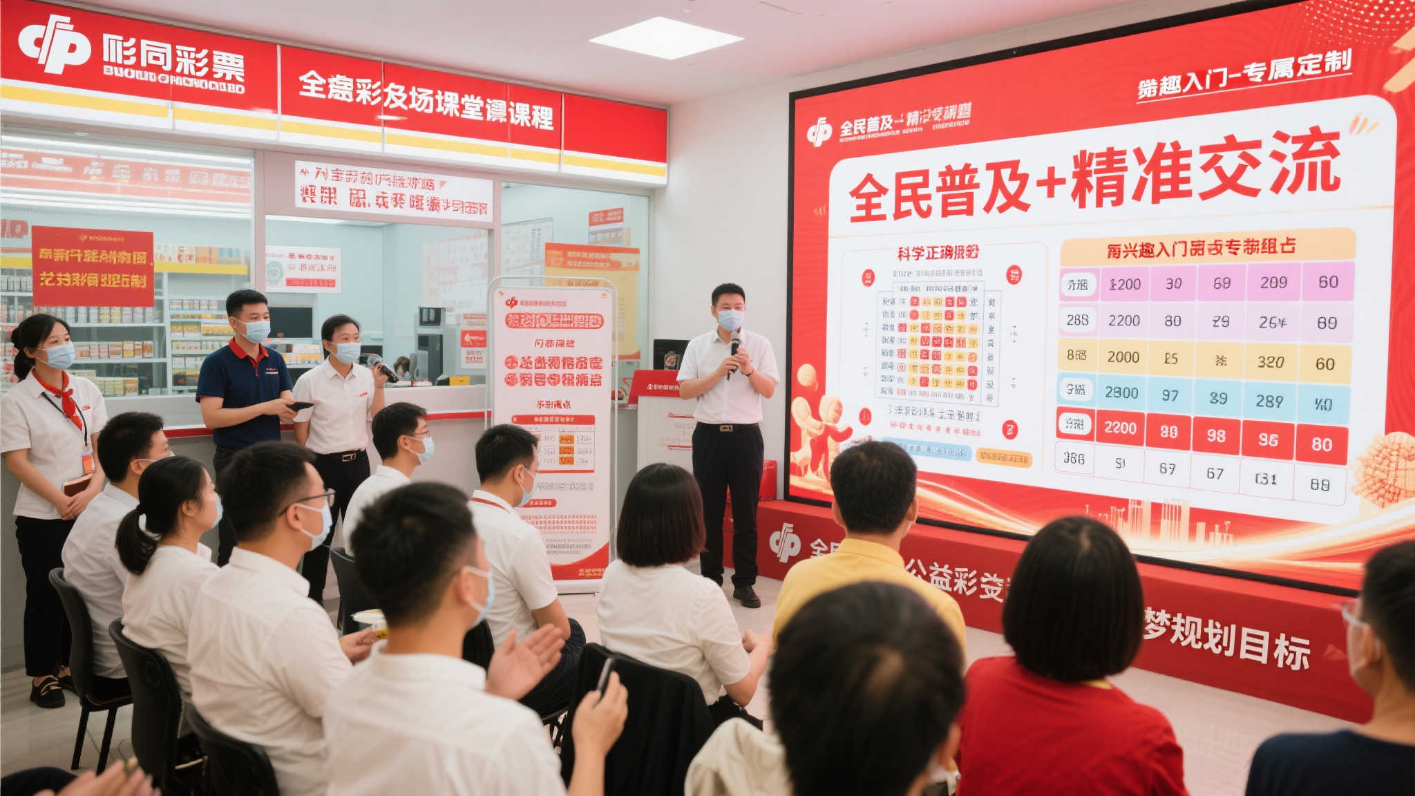 除了针对业内员工，此次活动也间接为广大彩